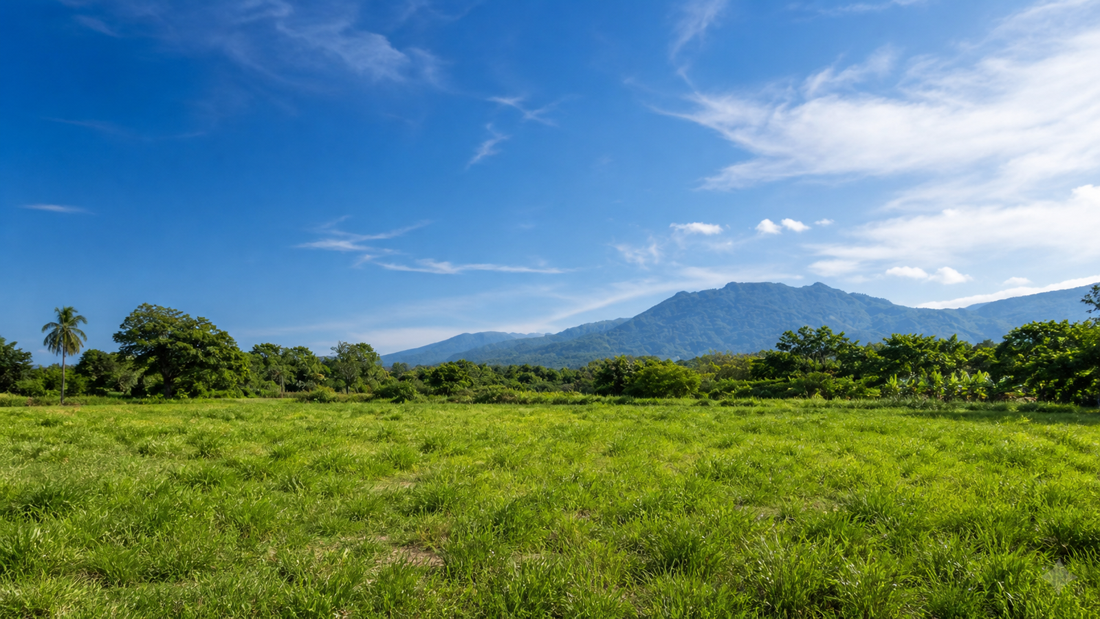 Paisaje montañoso inspirado en Chiriquí, Panamá